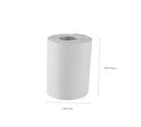 OUNONA Strisce Autoadesive in Tessuto per Protezione Gambe Mobili Tagliabili Forma Antiscivolo e Resistente all'Usura Adatte per Sedie Tavoli e Letti Grigio