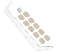 OUNONA Strumenti Per Il Trucco Delle Sopracciglia Strumento Di Misurazione Del Sopracciglio Stampino Per Sopracciglia Sovrano Dello Stencil Del Sopracciglio Strumento Di Posizionamento