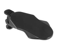 OUNONA Supporto Bracciolo per Computer da Scrivania senza Fori in Abs Poggiagomiti Ergonomico per Ufficio e Gaming, Poggiapolsi per Tastiera e Mouse per Comfort Prolungato