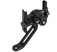 OUNONA Supporto Destro Retrovisori e Sinistro in Compatibile Specchietti per Telefono Lega di Alluminio Leggero Bloccaggio Meccanico Regolabile per Manubrio Nero Bici