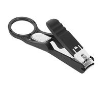 OUNONA Tagliaunghie Per Anziani Con Lente d Ingrandimento Tronchese Manico Antiscivolo Kit Per Unghie Mani e Piedi Con Strumento Professionale Per Cura Unghie Casa Viaggio