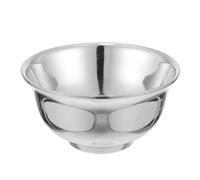 OUNONA Tazza da Barba in Acciaio Resistente Fondo Antiscivolo Ciotola Schiumogena per Sapone e Crema da Barba per Rasatura Tradizionale e Pulizia Viso Uomo