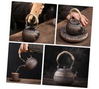 OUNONA Teiera Beam Pot Piccola Teiera Con Infusore Teiere Da Tè Smaltato Teiera Con Infusore In Porcellana Teiere Da Tè Teiera Con Teiera Antica A Foglia