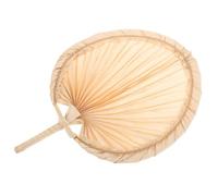 OUNONA Ventaglio Mano in Foglia di Palma Naturale Fatto a Mano Estivo Leggero e Portatile per Anziani e Decorazione Tradizionale Cinese Multifunzionale