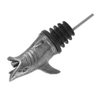 OUNONA Versatore per Vino in Metallo Coperchio Anti-Polvere Beccuccio Dosatore per Bottiglie Erogatore per Liquori Adatto a Whisky e Vini