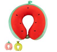 OUOQI Cuscino da Viaggio, Cuscino a Forma di U In Memory Foam, Cuscino di Supporto al Collo, Cuscino da Collo a Forma di U, Cuscino da Viaggio per Bambini, Cuscino da Viaggio Ultra Morbido (C)