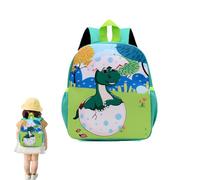 OUOQI Zainetto Dinosauri, Carino Moda Zaino Asilo, Prescolare, Bambino, Cartone Animato, Scuola Elementare, Borsa per Bambina