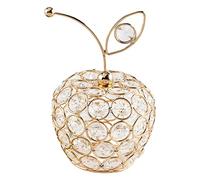 OUOULAJY Sculture fatte a mano della statua della frutta di cristallo per le mele della decorazione dell'