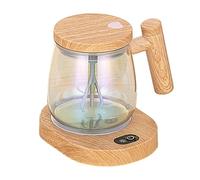 OUOULAJY Tazza da caffè con miscelazione automatica, per casa, scrivania, ufficio, colorata, 14,5 x 8,8 cm