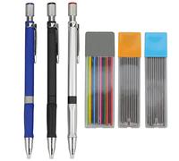 oupados 3 Pezzi Portamine con 30 Ricariche Colore e Nero, Mechanical Pencil Matita con Disegno Meccanico Automatico 2B 2MM per Disegno della Bozza Schizzi Artigianato