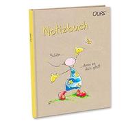 Oups Notizbuch - Gelb: Schön... dass es dich gibt!