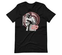 OUQIAO The Fly Movie Retro Style Black Tee T-Shirt Black XXL
