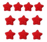 our fave 10 toppe decorative a forma di stella, in peluche, da cucire, per la custodia del telefono e le scarpe