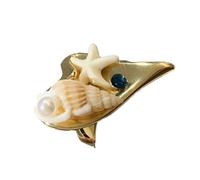 our fave Anelli alla moda regolabili a tema mare con stelle marine e conchiglie accessorio per le dita per look alla moda stratificazione anello fluttuazione