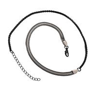 our fave Bracciale rigido unisex con catena non ossidata, per compleanni e anniversari, Misura unica, come descritto