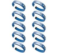 our fave Confezione multipla di 10 braccialetti elastici a tema bandiera, accessori adatti per feste e celebrazioni internazionali, facili da usare, One Size, come descritto, come descritto