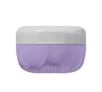 our fave Contenitori da viaggio in silicone a prova di perdite Barattoli da toilette per creme e liquidi contenitori cosmetici portatili da 30 ml, Viola, 5.2x3.5cm