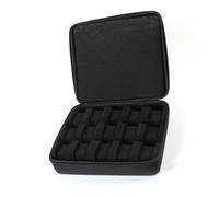 our fave Custodia da viaggio con 15 scomparti per orologi con interno imbottito, comoda per riporre e esporre gli orologi in modo sicuro per l'uso quotidiano