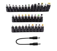 our fave DC5521 5V Cavo di alimentazione DC5.5x2.1mm Cavo di ricarica con 34PCS 5.5x2.5 Connettori Femmina Tip Set
