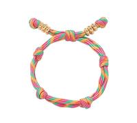 our fave Elegante cordoncino con perline dal design regolabile, unisex, versatile, impilabile, Misura unica, come descritto