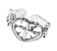 our fave Eleganti anelli a forma di cuore e croci da indossare tutti i giorni, vestibilità comoda, regolabili, impilabili, alla moda, accessori per le dita, con cuore incrociato
