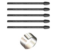 our fave Ricariche con clip per penna in feltro per punte della penna per punte della penna dello schermo notevoli, set da 5 pezzi per scrivere e disegnare tablet, punta di scrittura