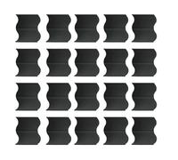 our fave Set di 20 bordi da giardino interbloccati per paesaggio, recinzioni da giardino, per dividere le piantine