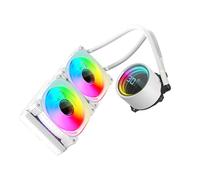 our fave Sistemi di raffreddamento a liquido con radiatori ad alta efficienza da 240 mm e illuminazione di sincronizzazione ARGB per raffreddamento a liquido LGA1700/AM5 CPU