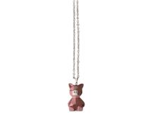 our fave Unica collana lunga sfaccettata a forma di animale elegante accessorio in resina per le donne collana sfaccettata geometrica, One Size, come descritto, come descritto