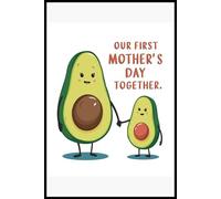 Our First Mother's Day Together Notebook: Portable Lined Journal - Great for Writers, Students, or Gifts - 6 x 9 Inches