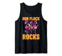 Our Flock Rocks Flamingo Vacanze estive Family Matching Canotta