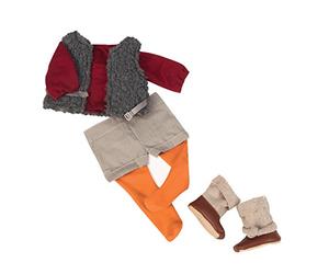 Our Generation 70,30224 18 cm, Colore: Rosso-Vestito da Bambola Deluxe My Mind, 18 inch / 46 cm