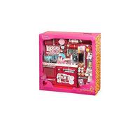 Our Generation- American Girl Cucina accessoriata per Bambole, Colore Rosso, Medium, BD37086Z
