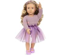 Our Generation - Ballerina da 46 cm - Capelli biondi e occhi azzurri - Outfit balletto - Gioco di fantasia - Giocattoli per bambini dai 3 anni in su - Savannah