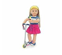 Our Generation - 18-inch Doll Clothes - Sports Outfit - Scooter Accessory - Top & Skirt - Toys For Kids Ages 3 & Up - Cute To Scoot