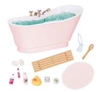 Our Generation di Battat - Set Deluxe Bath & Bubbles per bambole da 18"" - Bambola giocattolo e accessori per bambole da 18"" - Dai 3 anni in su