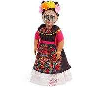 Our Generation - Special Edition 18-inch Día de los Muertos Doll - Flower Crown & Signature Calavera Face Paint - Authentic Dress with Floral Details - Esperanza