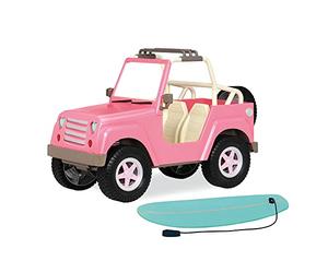 Our Generation - OG off Roader 4x4 - Accessori per Bambole da 46 cm - Playset di Veicoli - Jeep con Altoparlante Bluetooth - Gioco di finzione - Giocattolo per Bambini dai 3 Anni in su