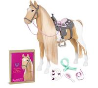 Our Generation - cavallo, bd38030z, Beige/Bianco, 51 cm