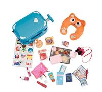 Our Generation - Set valigie “Well Traveled” - Set di valigie per Bambole - Bagagli a rotelle - Accessori da Viaggio - Bambole da 46 cm - Giocattolo per Bambini dai 3 Anni in su