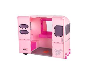 Our Generation - Suite Star Trailer - Accessori per bambole da 46 cm - Trucco per finta - Trailer del film - Gioco di finzione - Giocattolo per bambini dai 3 anni in su