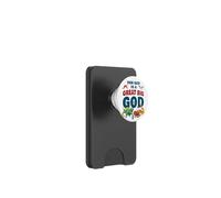 Our GOD is a Great Big GOD - Christian Faith Kids Dinosaur PopSockets PopWallet per MagSafe