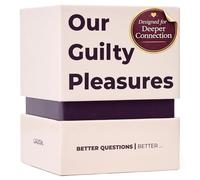 Our Guilty Pleasures Gioco di coppie, le migliori carte di conversazione per coppie, perfette per appuntamenti notturni, 120 carte - 3 livelli emozionanti