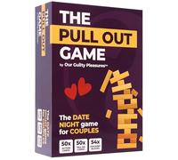 Our Guilty Pleasures The Pull Out Game - Flirty Date Night Game per coppie, romantico Block Tower con 100 carte, 50 Action & 50 Tell Me - Perfetto per qualsiasi relazione o regalo di San Valentino