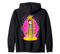 Our Lady De Guadalupe Sant Mary Latinx Christians, Catholics Felpa con Cappuccio