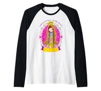 Our Lady De Guadalupe Sant Mary Latinx Christians, Catholics Maglia con Maniche Raglan