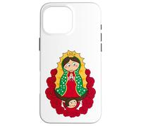 Our Lady of Guadalupe Cute Cartoon Virgin Mary Cartoon Custodia per iPhone 16 Pro Max