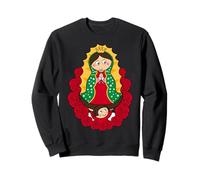 Our Lady of Guadalupe Cute Cartoon Virgin Mary Cartoon Felpa