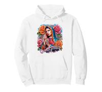 Our Lady of Guadalupe Lowrider Mexican Pride Mexico Chicano Felpa con Cappuccio