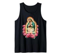 Our Lady of Guadalupe Tee Traditional Mexican Catholic Icon Canotta